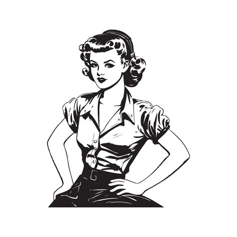 Pin Up Vector Art, Icons, and Graphics for Free Download.